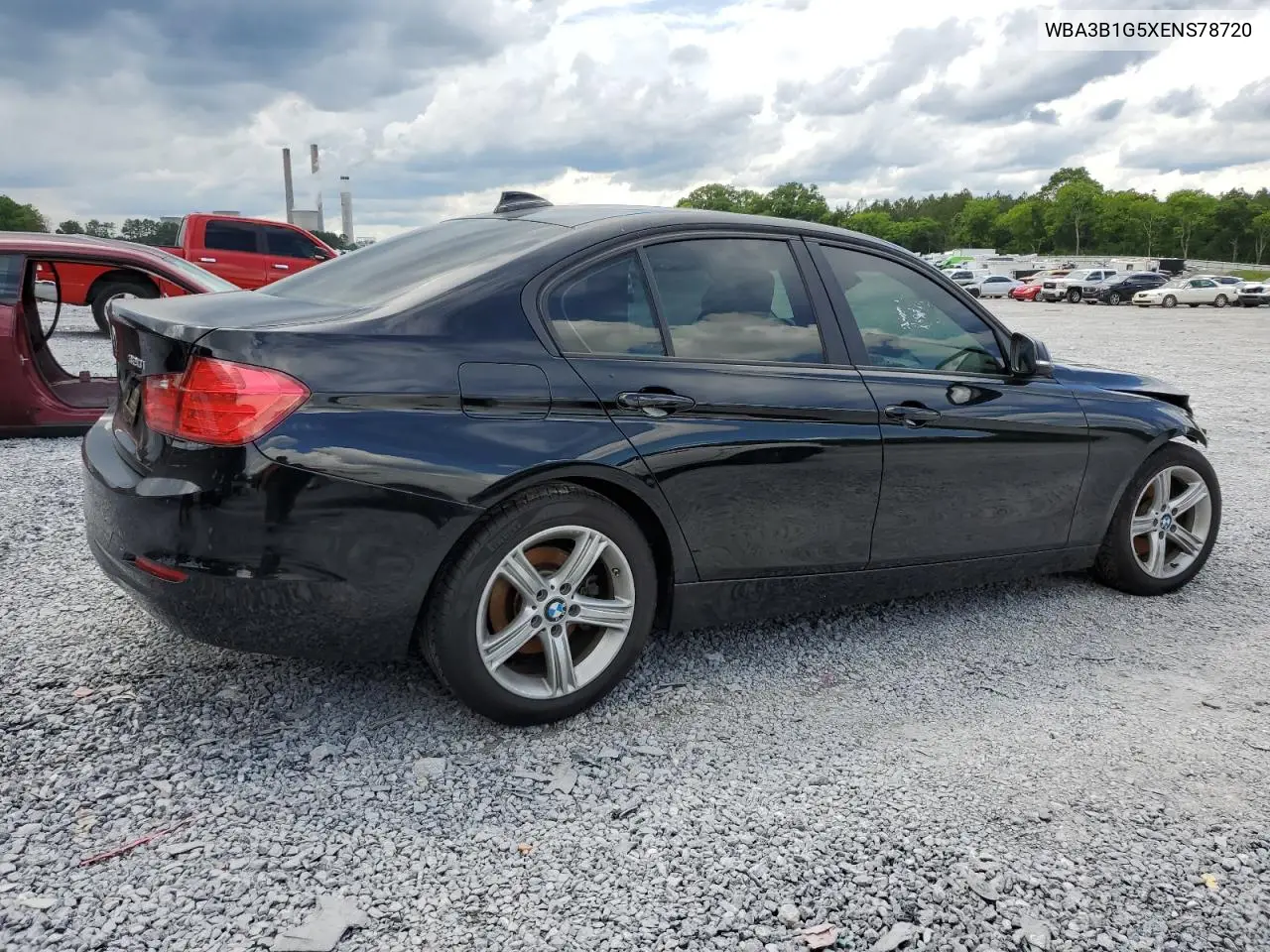 2014 BMW 320 I VIN: WBA3B1G5XENS78720 Lot: 57034255