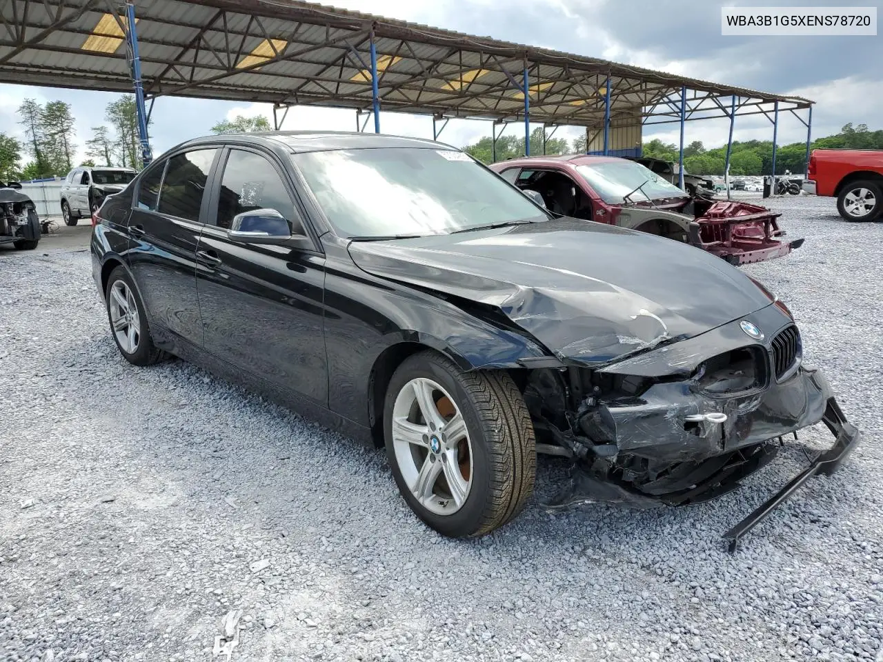 2014 BMW 320 I VIN: WBA3B1G5XENS78720 Lot: 57034255