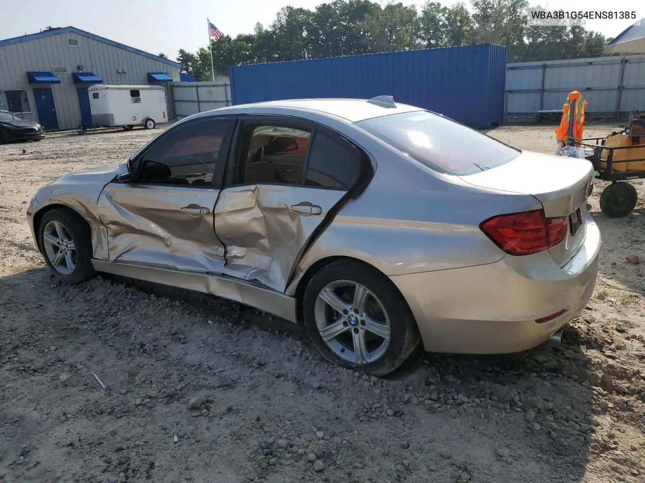 2014 BMW 320 I VIN: WBA3B1G54ENS81385 Lot: 58822055