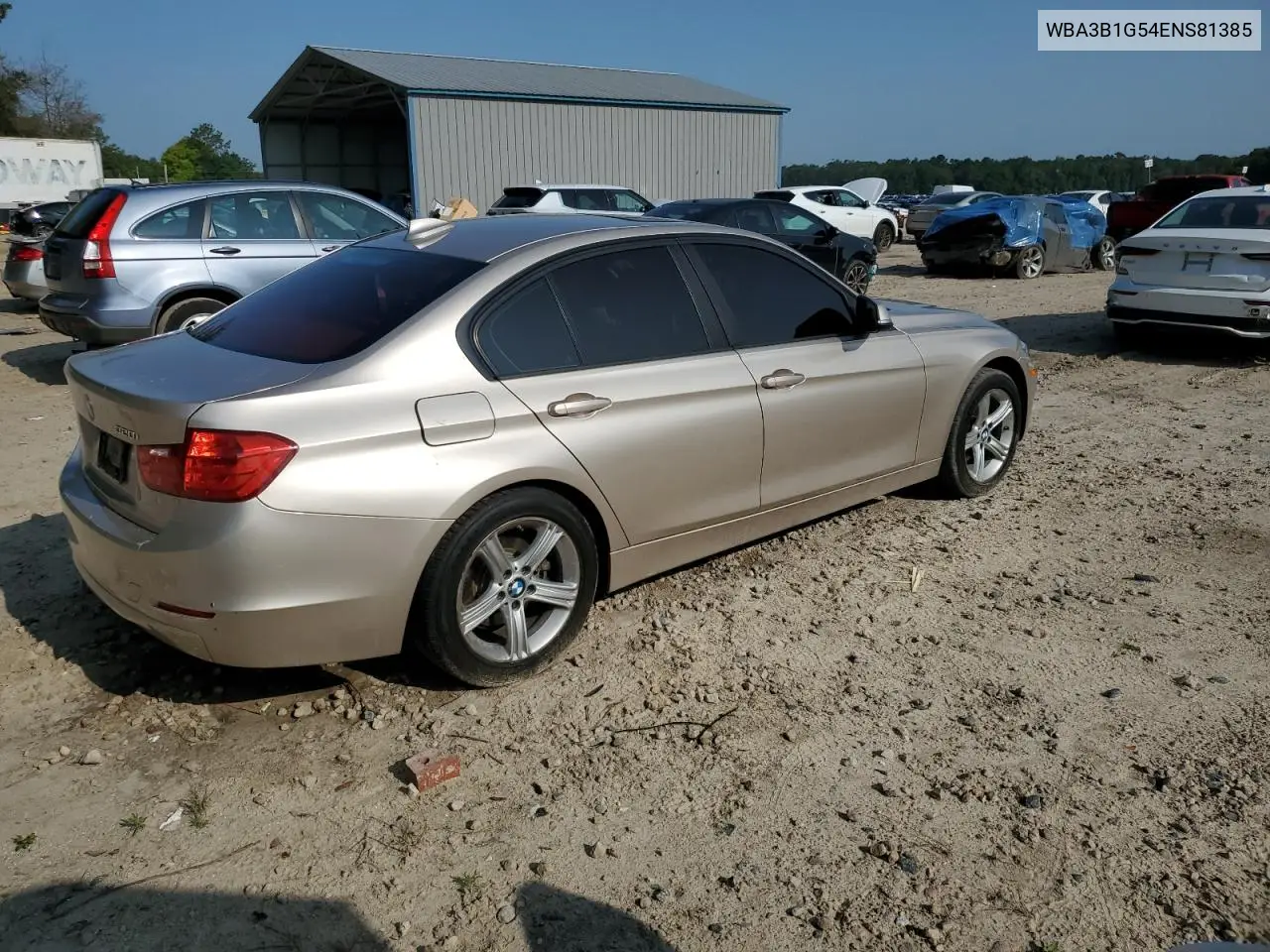2014 BMW 320 I VIN: WBA3B1G54ENS81385 Lot: 58822055