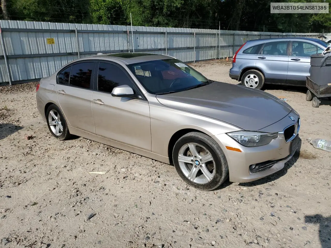 2014 BMW 320 I VIN: WBA3B1G54ENS81385 Lot: 58822055