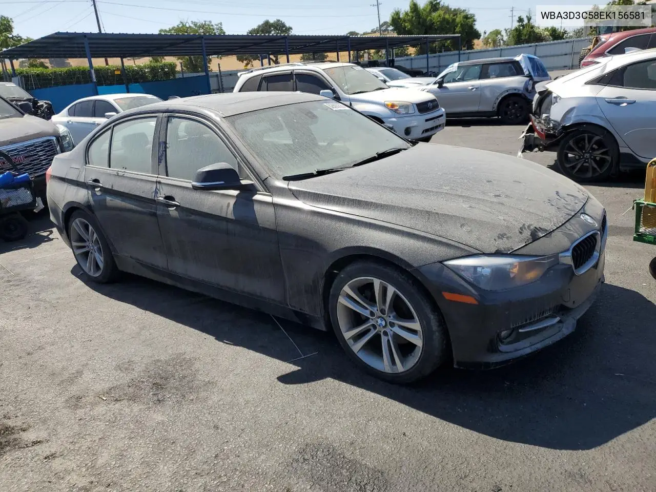 2014 BMW 328 D VIN: WBA3D3C58EK156581 Lot: 62603805