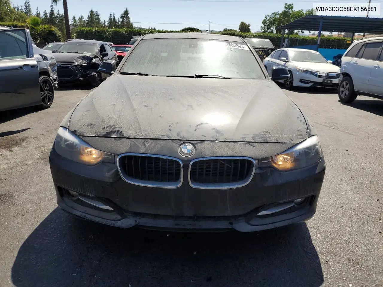 2014 BMW 328 D VIN: WBA3D3C58EK156581 Lot: 62603805