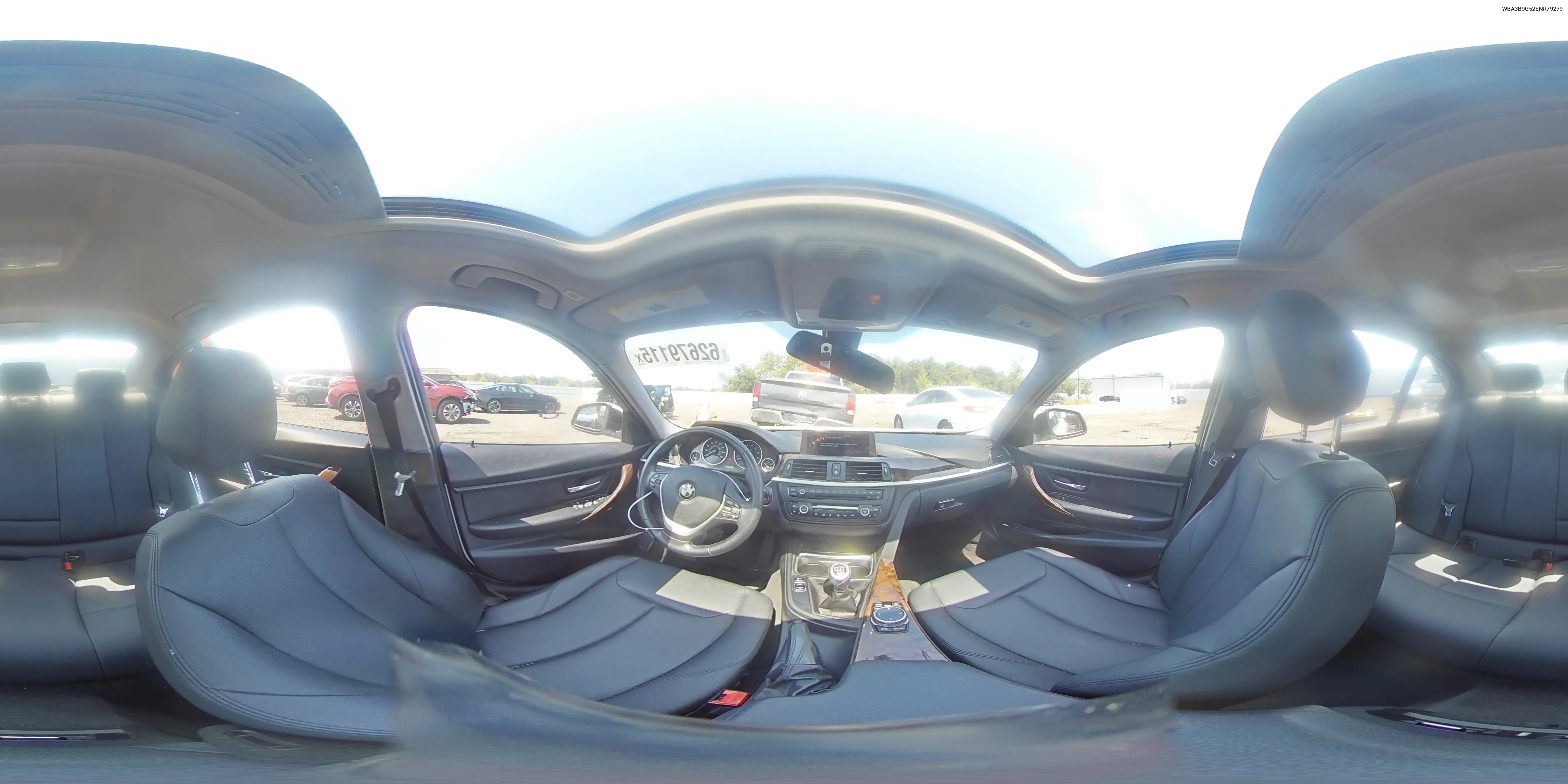 2014 BMW 335 Xi VIN: WBA3B9G52ENR79279 Lot: 62679115