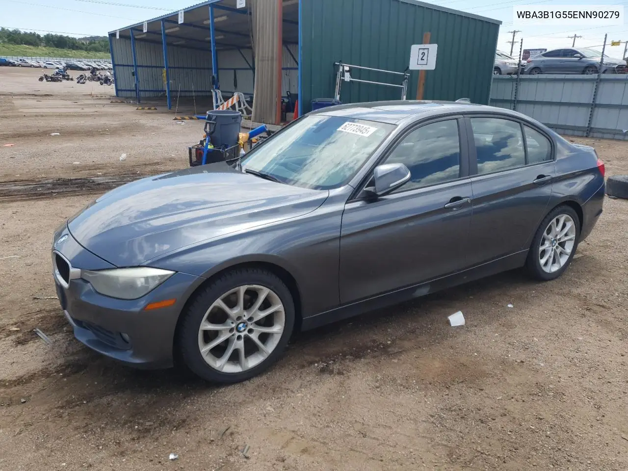 2014 BMW 320 I VIN: WBA3B1G55ENN90279 Lot: 62773945