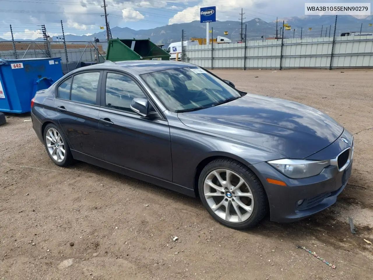 2014 BMW 320 I VIN: WBA3B1G55ENN90279 Lot: 62773945