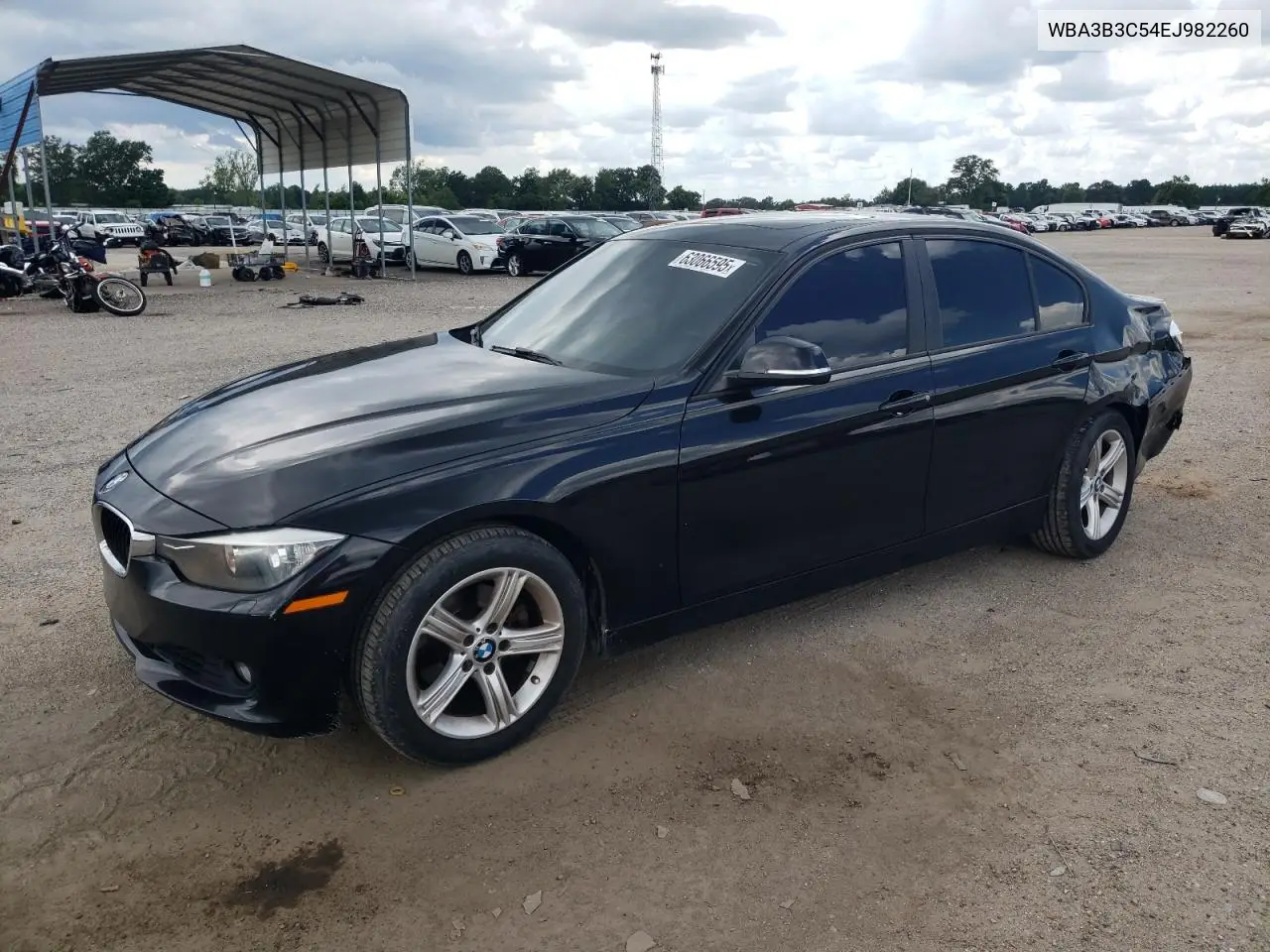 2014 BMW 328 Xi VIN: WBA3B3C54EJ982260 Lot: 63066595