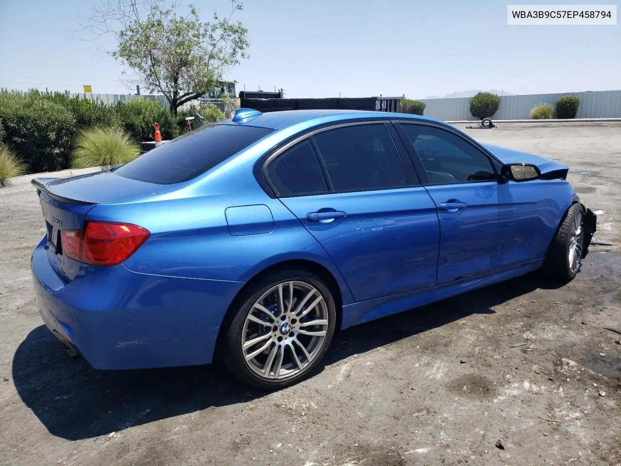 2014 BMW 335 Xi VIN: WBA3B9C57EP458794 Lot: 63159595