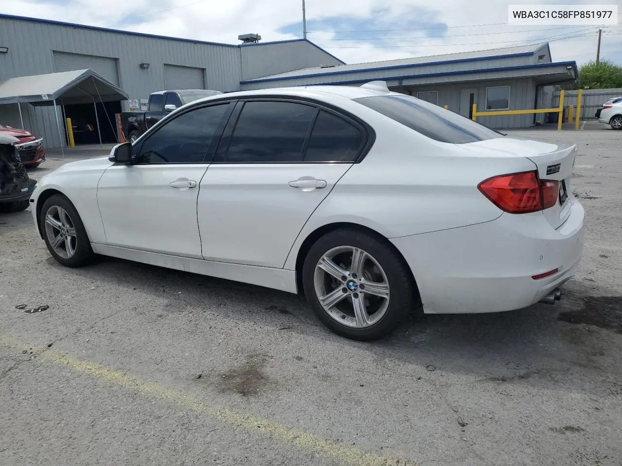 2015 BMW 328 I Sulev VIN: WBA3C1C58FP851977 Lot: 52918995