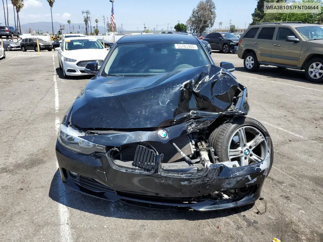 2015 BMW 320 I VIN: WBA3B1G57FNT04644 Lot: 56765905