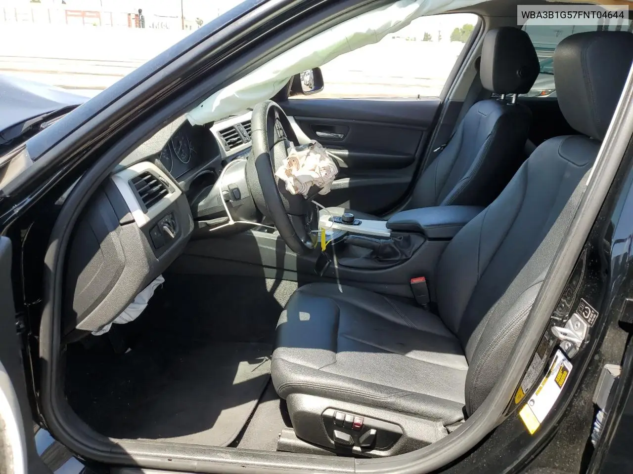 2015 BMW 320 I VIN: WBA3B1G57FNT04644 Lot: 56765905