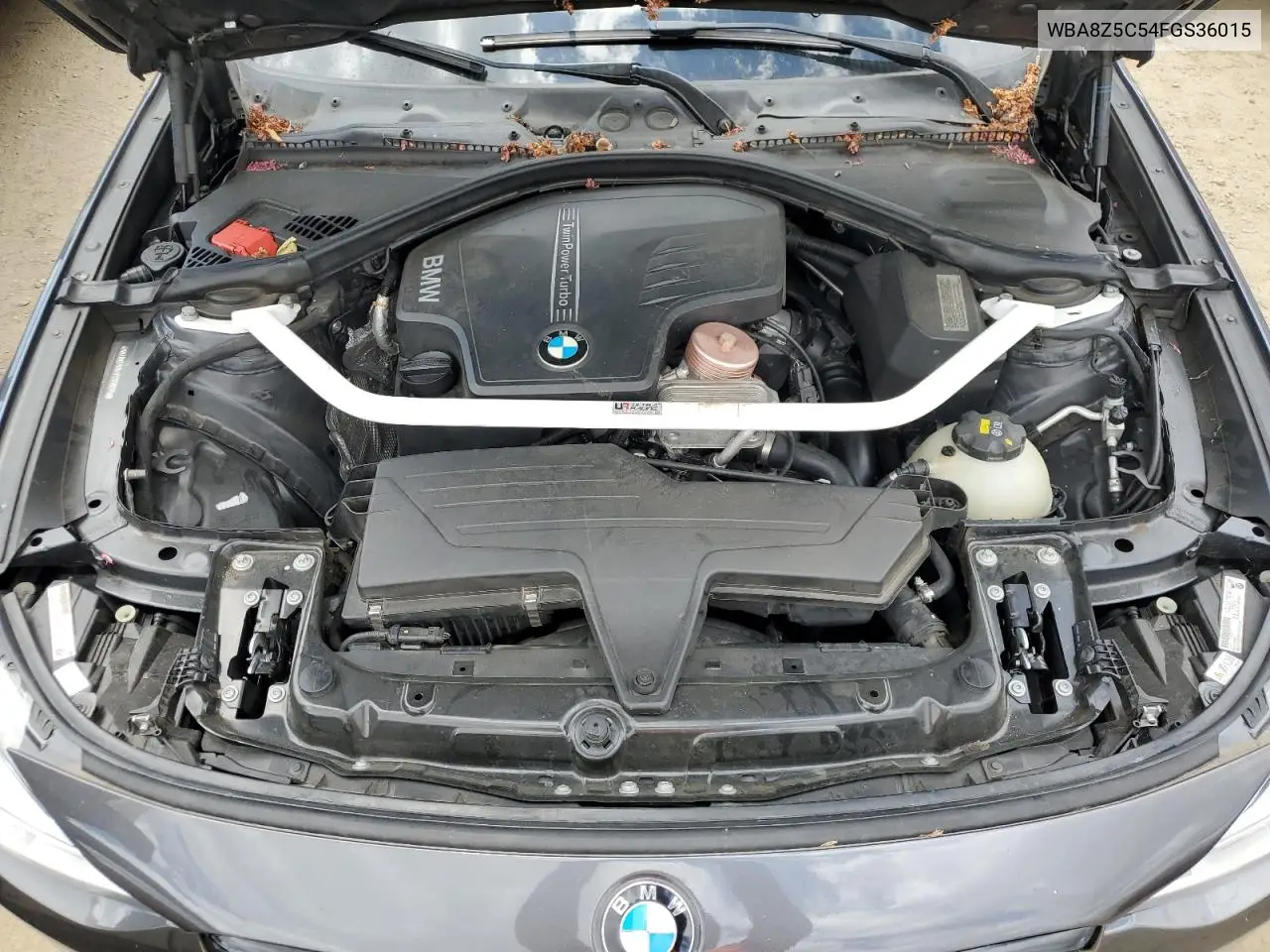 2015 BMW 328 Xigt Sulev VIN: WBA8Z5C54FGS36015 Lot: 56962595
