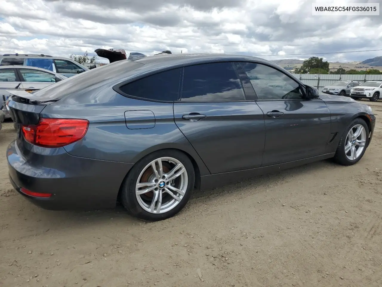 2015 BMW 328 Xigt Sulev VIN: WBA8Z5C54FGS36015 Lot: 56962595