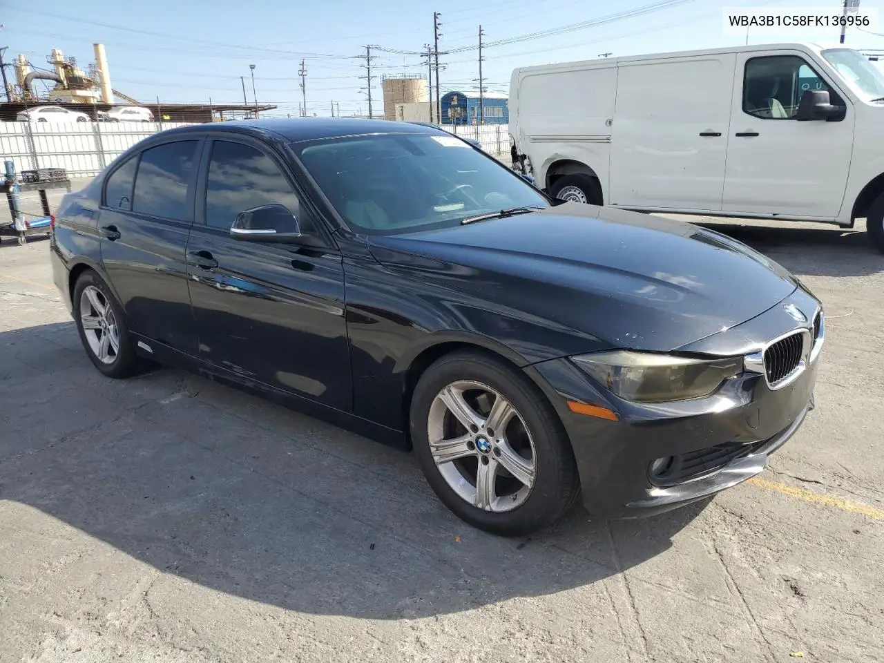 2015 BMW 320 I VIN: WBA3B1C58FK136956 Lot: 57123285