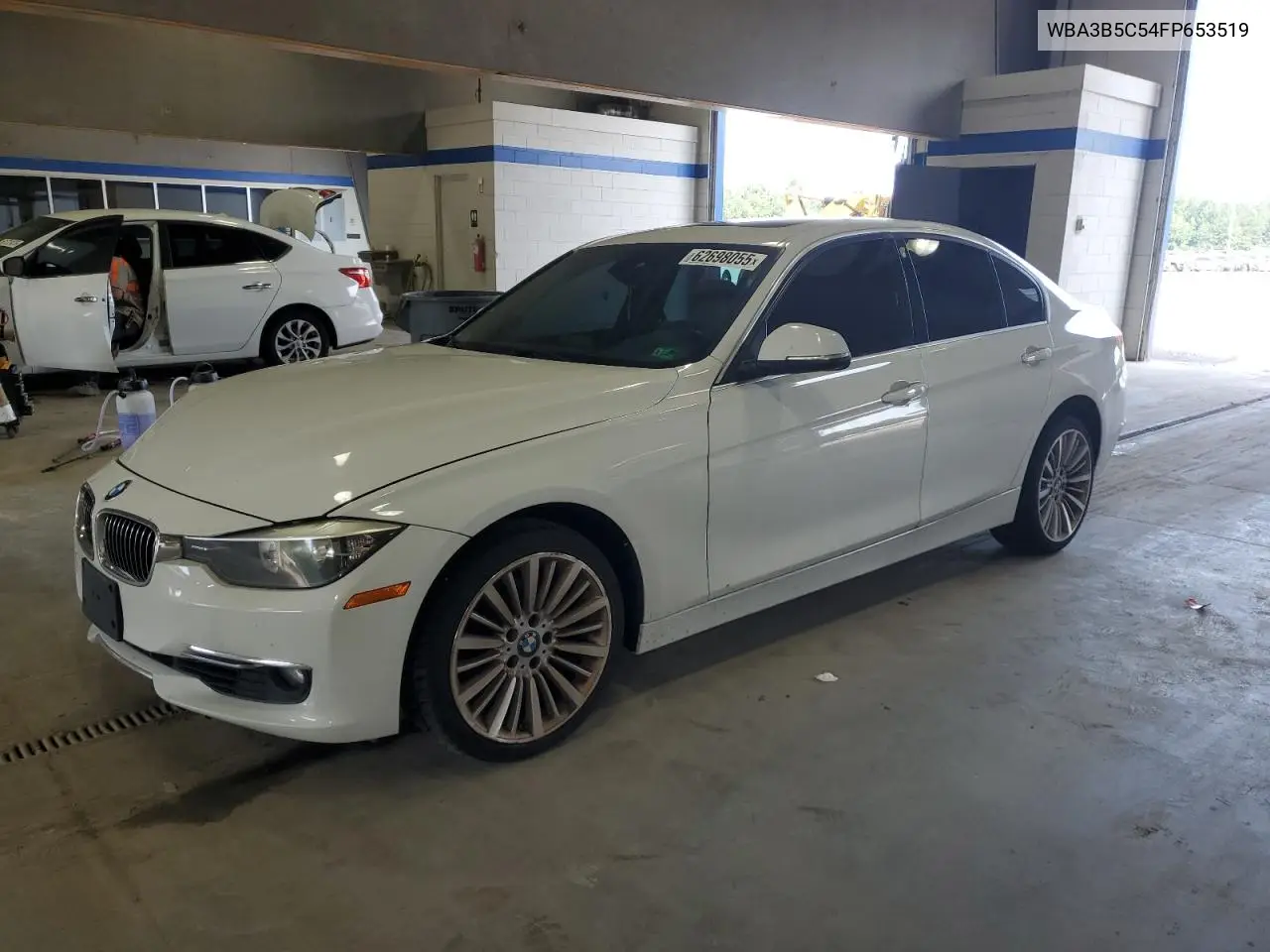 2015 BMW 328 Xi Sulev VIN: WBA3B5C54FP653519 Lot: 62698055