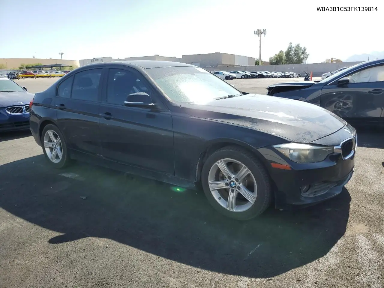 2015 BMW 320 I VIN: WBA3B1C53FK139814 Lot: 62793605