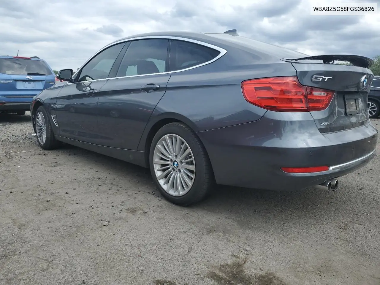 2015 BMW 328 Xigt Sulev VIN: WBA8Z5C58FGS36826 Lot: 62886115