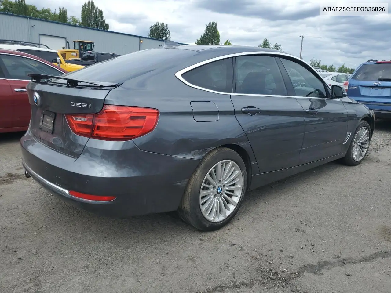 2015 BMW 328 Xigt Sulev VIN: WBA8Z5C58FGS36826 Lot: 62886115