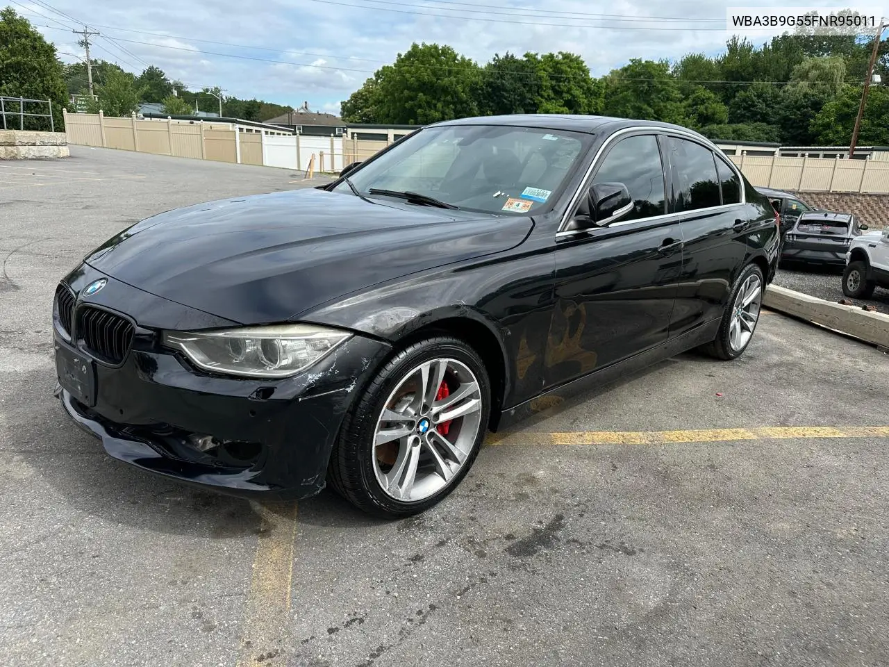 2015 BMW 335 Xi VIN: WBA3B9G55FNR95011 Lot: 63051685