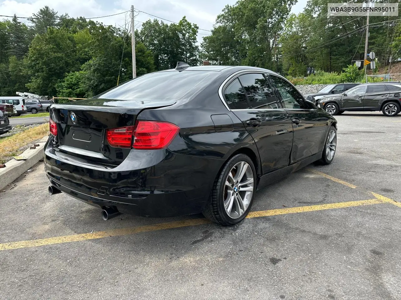 2015 BMW 335 Xi VIN: WBA3B9G55FNR95011 Lot: 63051685
