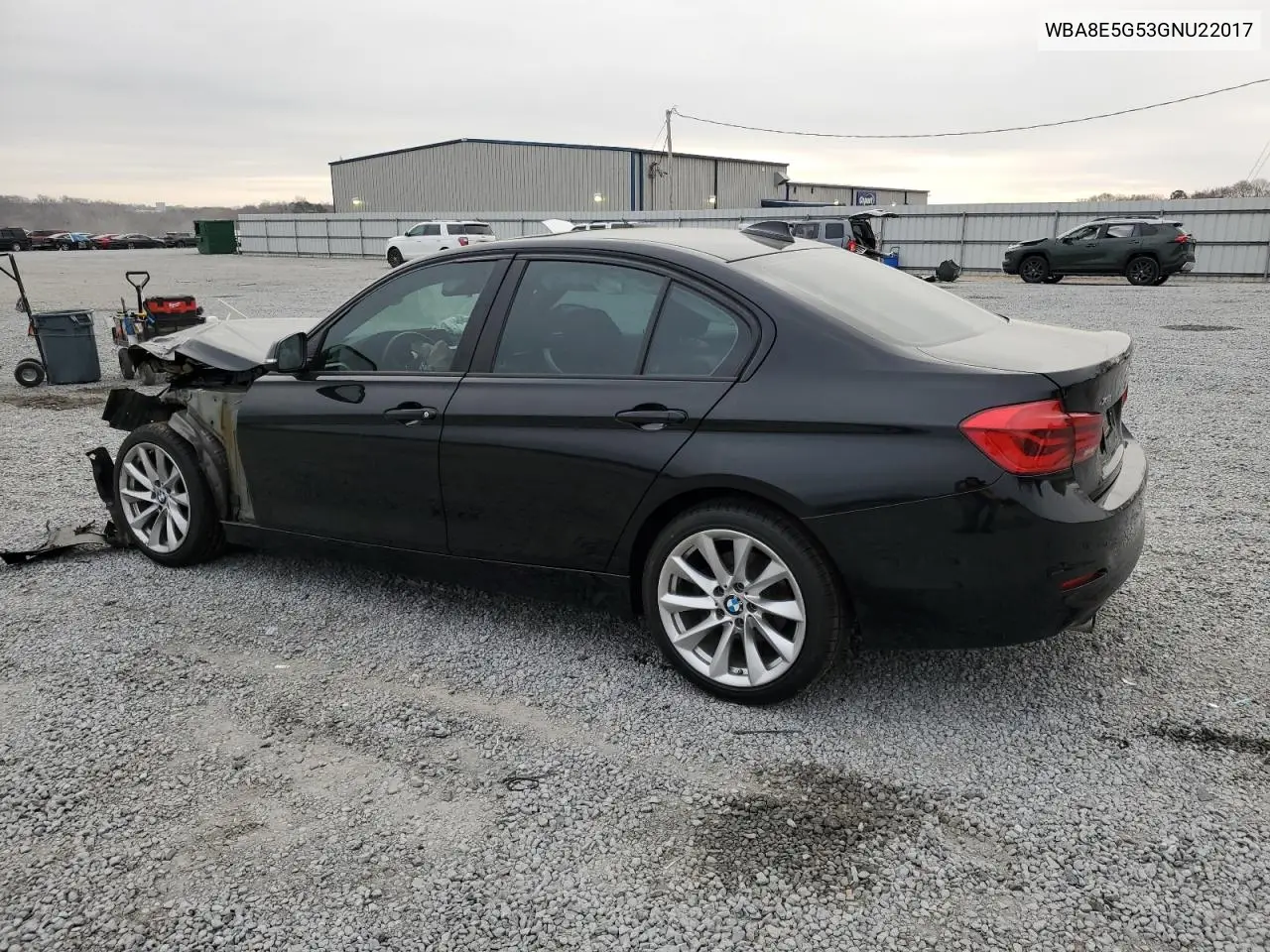 2016 BMW 320 Xi VIN: WBA8E5G53GNU22017 Lot: 49863855
