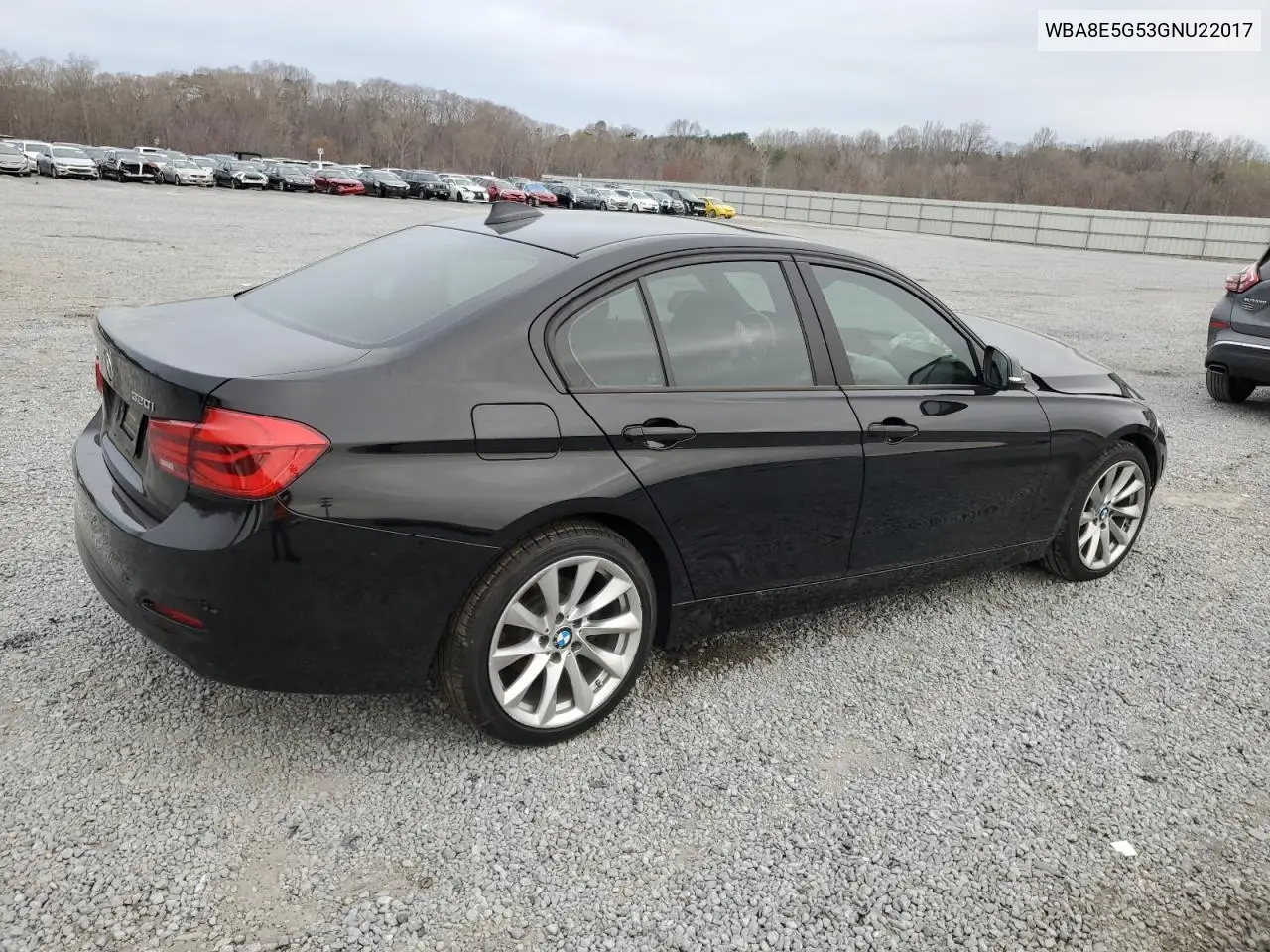 2016 BMW 320 Xi VIN: WBA8E5G53GNU22017 Lot: 49863855