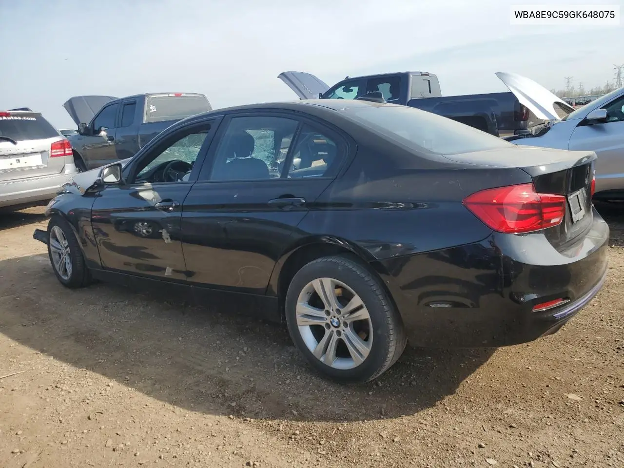 2016 BMW 328 I Sulev VIN: WBA8E9C59GK648075 Lot: 54156115