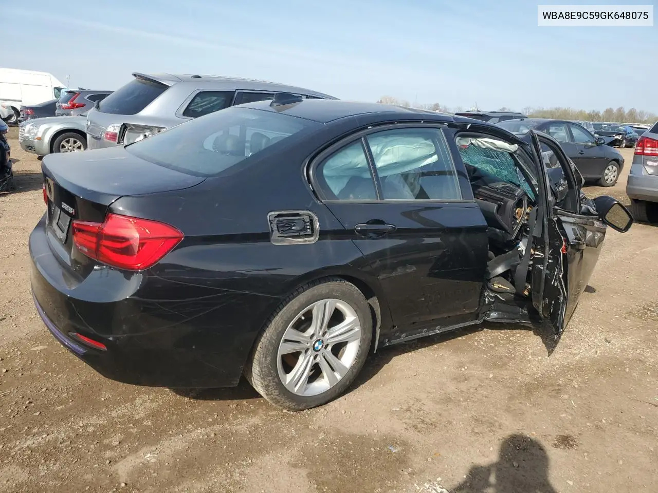 2016 BMW 328 I Sulev VIN: WBA8E9C59GK648075 Lot: 54156115