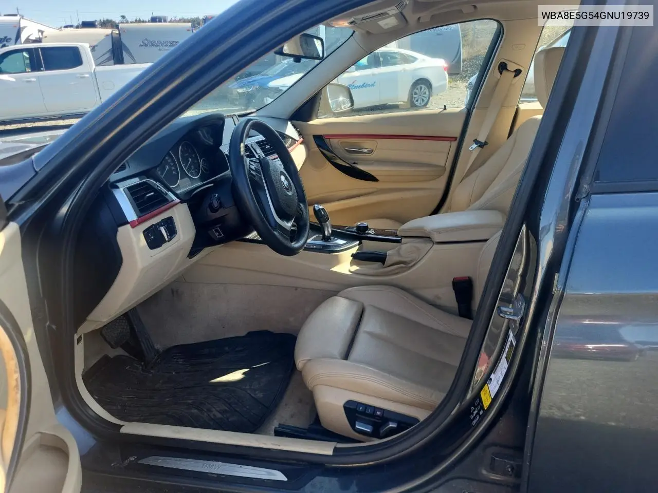 2016 BMW 320 Xi VIN: WBA8E5G54GNU19739 Lot: 54472925