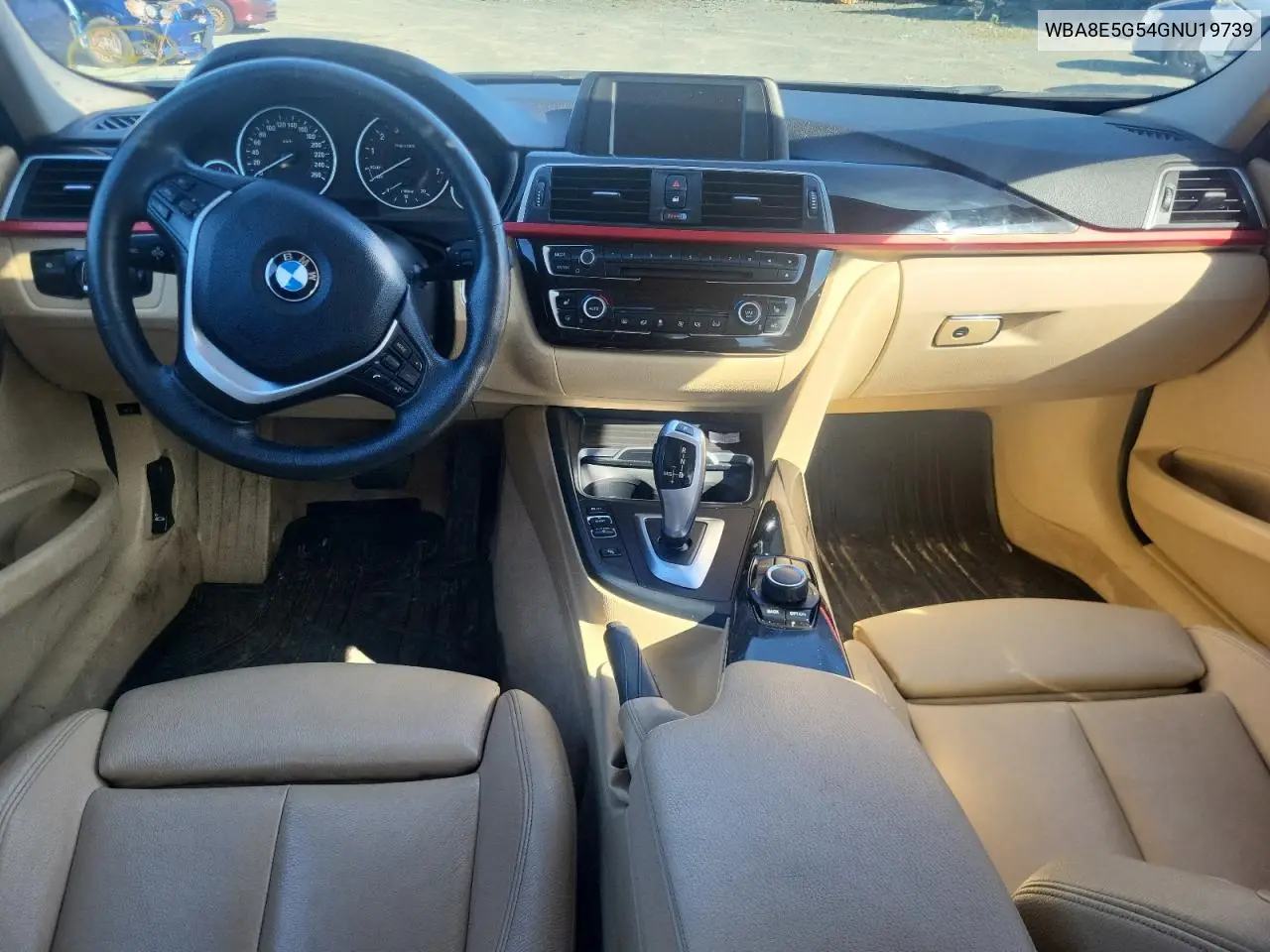2016 BMW 320 Xi VIN: WBA8E5G54GNU19739 Lot: 54472925