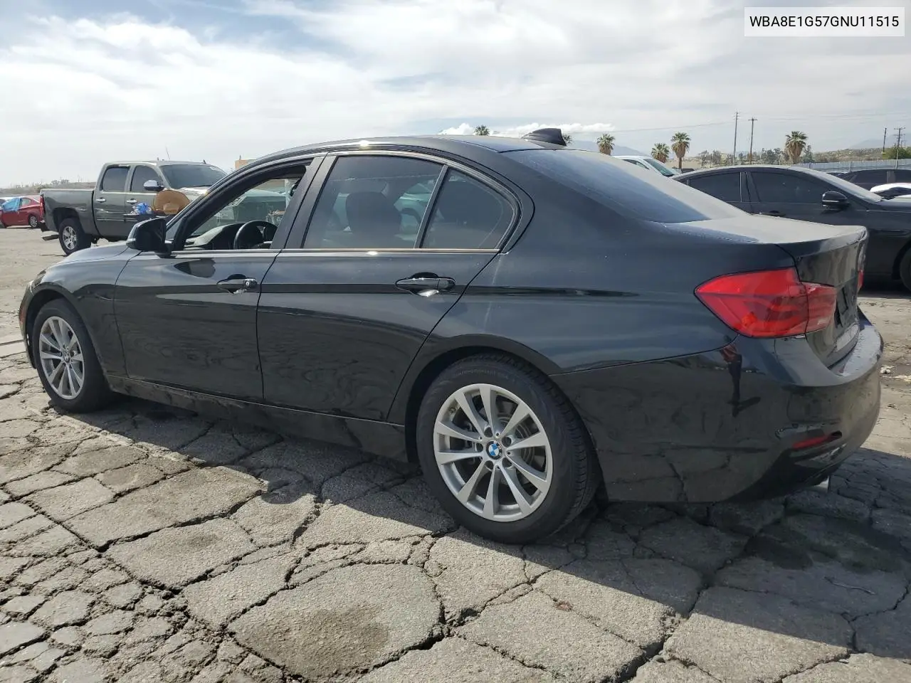 2016 BMW 320 I VIN: WBA8E1G57GNU11515 Lot: 56417145