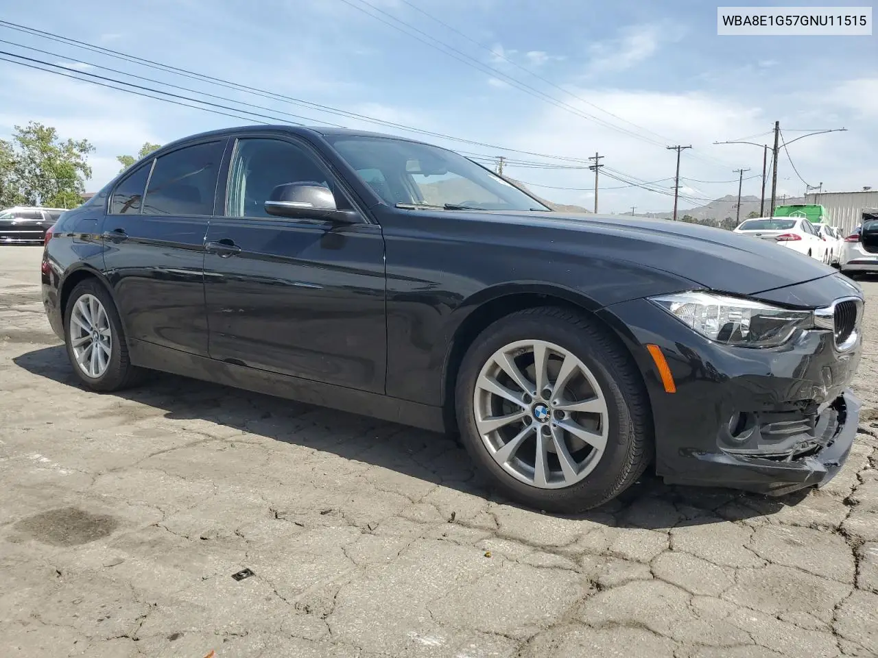 2016 BMW 320 I VIN: WBA8E1G57GNU11515 Lot: 56417145