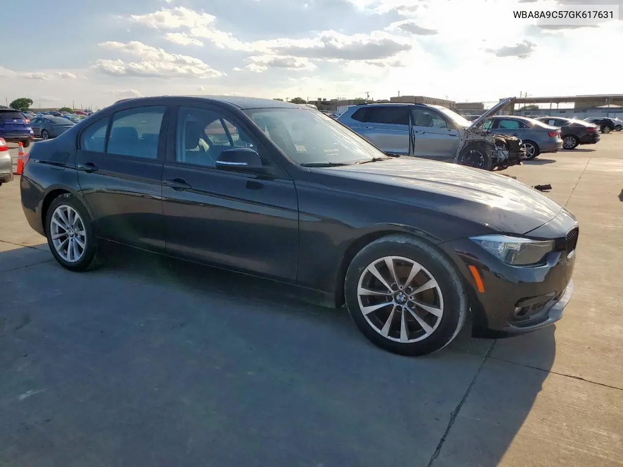 2016 BMW 320 I VIN: WBA8A9C57GK617631 Lot: 56876135