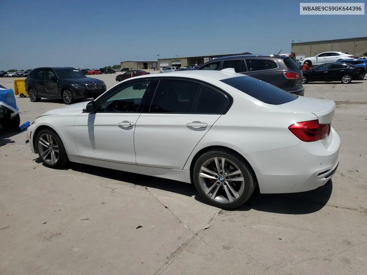 2016 BMW 328 I Sulev VIN: WBA8E9C59GK644396 Lot: 56876795