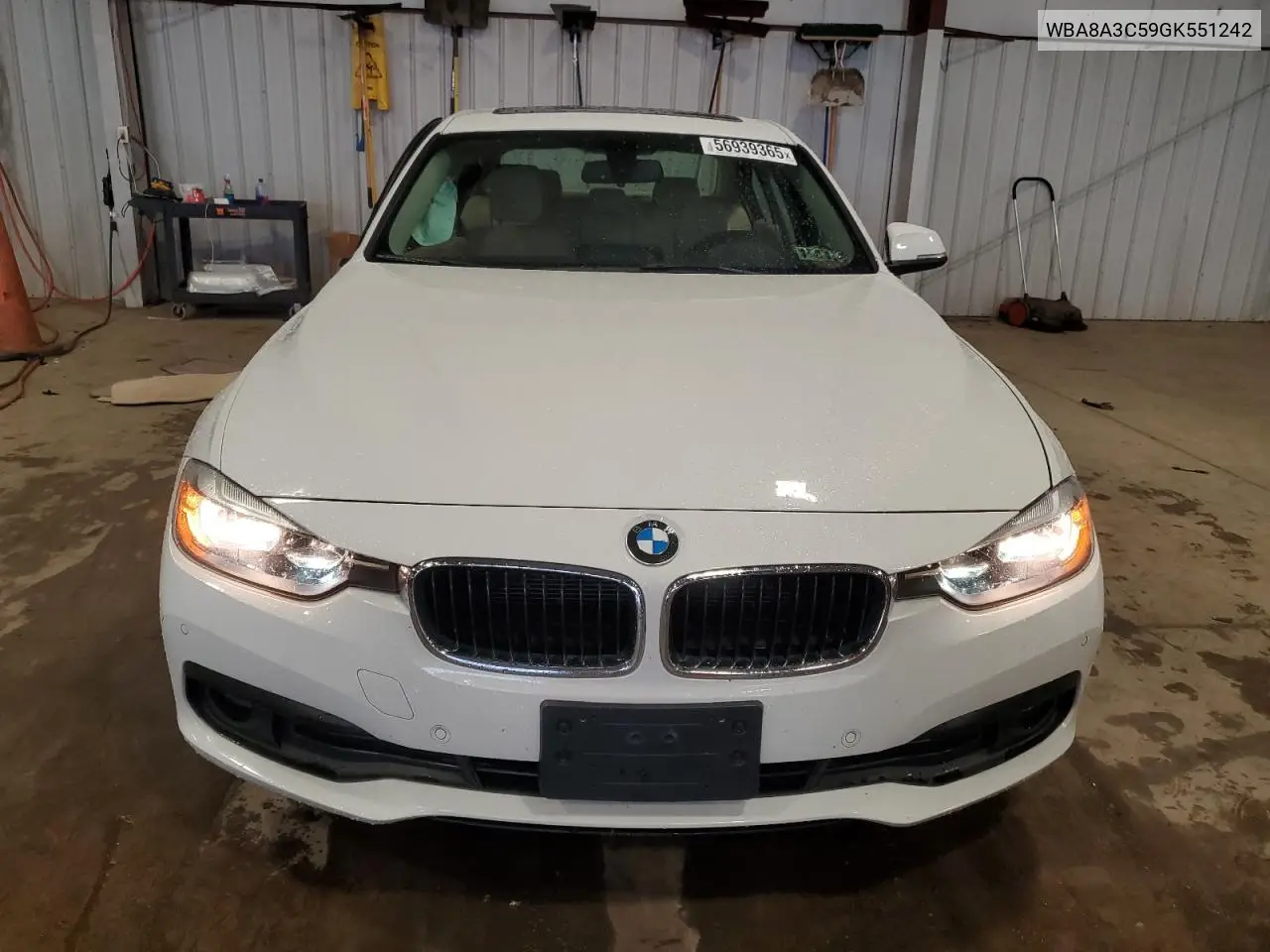 2016 BMW 320 Xi VIN: WBA8A3C59GK551242 Lot: 56939365