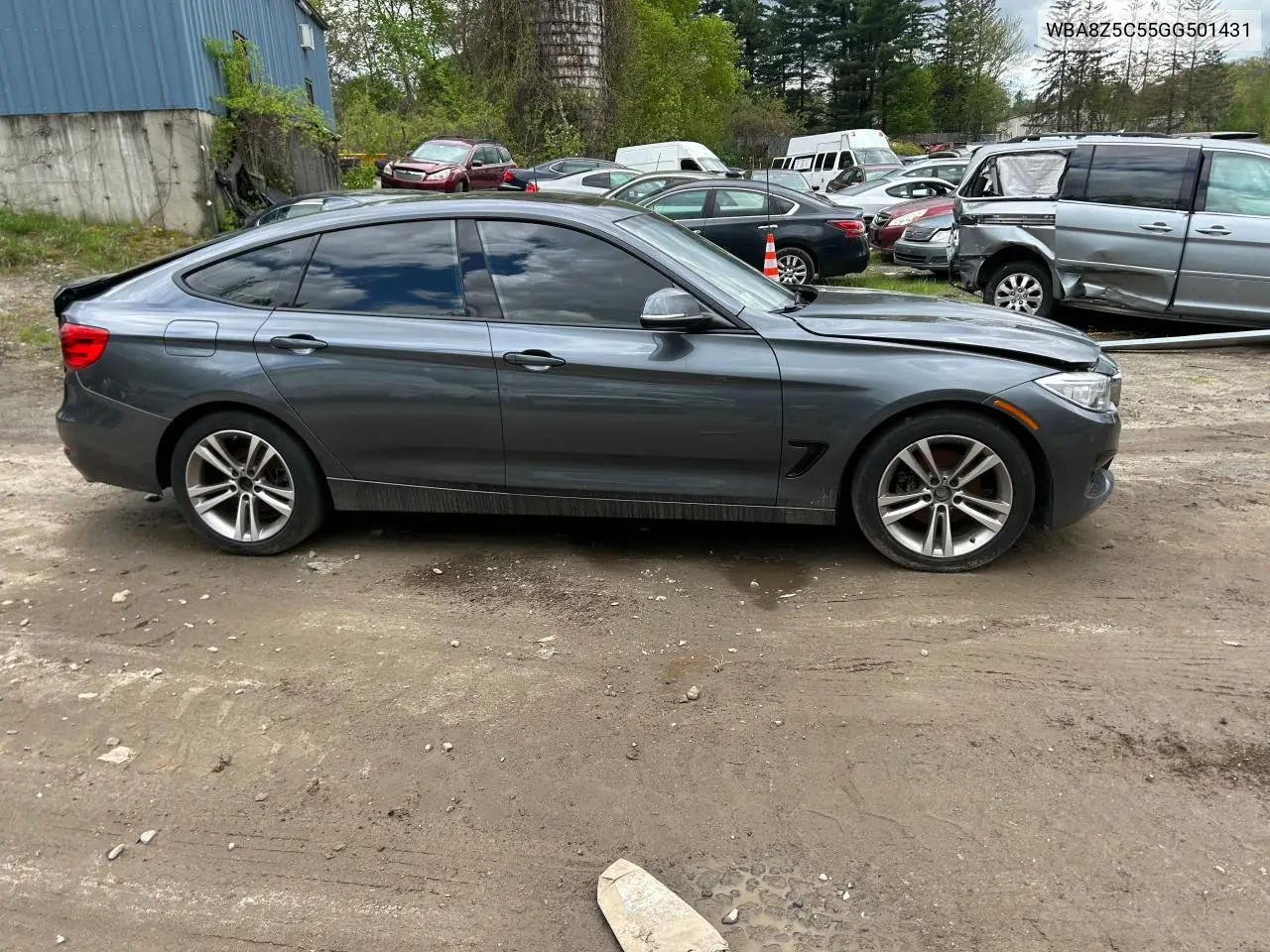 2016 BMW 328 Xigt Sulev VIN: WBA8Z5C55GG501431 Lot: 57248235
