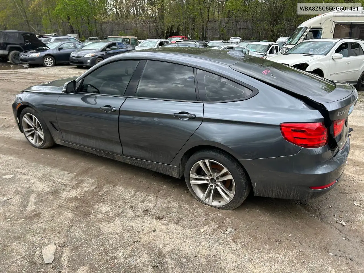 2016 BMW 328 Xigt Sulev VIN: WBA8Z5C55GG501431 Lot: 57248235