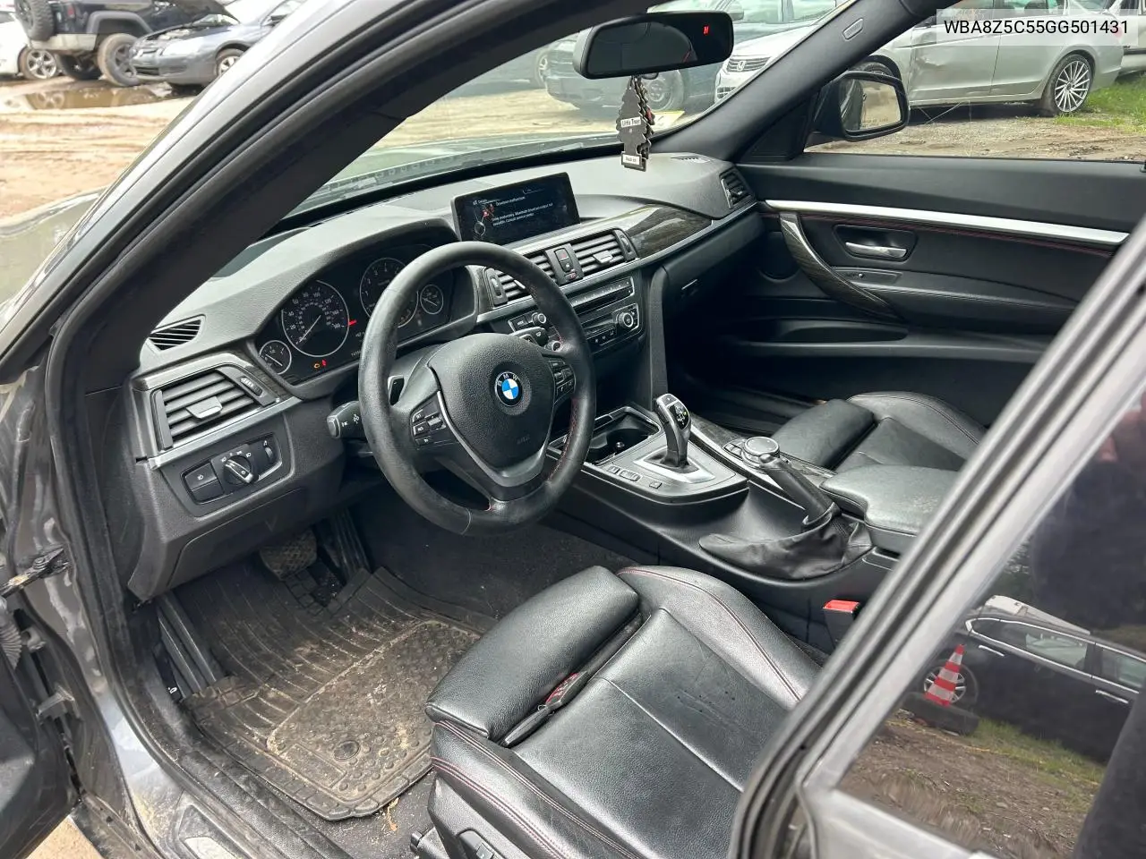 2016 BMW 328 Xigt Sulev VIN: WBA8Z5C55GG501431 Lot: 57248235