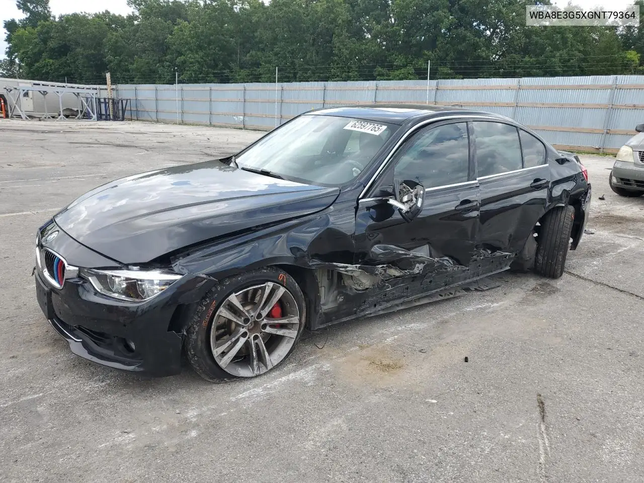 2016 BMW 328 Xi Sulev VIN: WBA8E3G5XGNT79364 Lot: 62597765