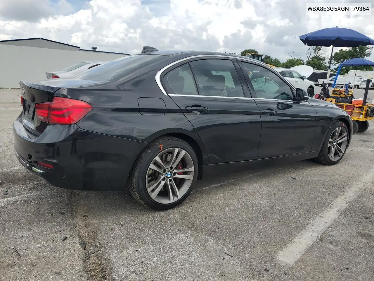 2016 BMW 328 Xi Sulev VIN: WBA8E3G5XGNT79364 Lot: 62597765