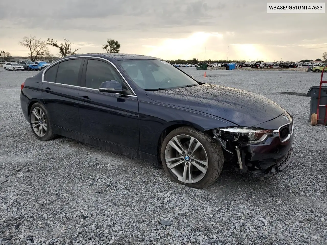 2016 BMW 328 I Sulev VIN: WBA8E9G51GNT47633 Lot: 62822875