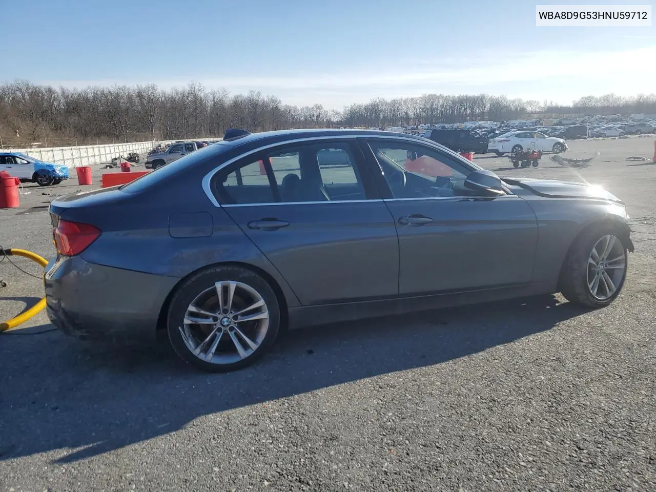 2017 BMW 330 Xi VIN: WBA8D9G53HNU59712 Lot: 46025855