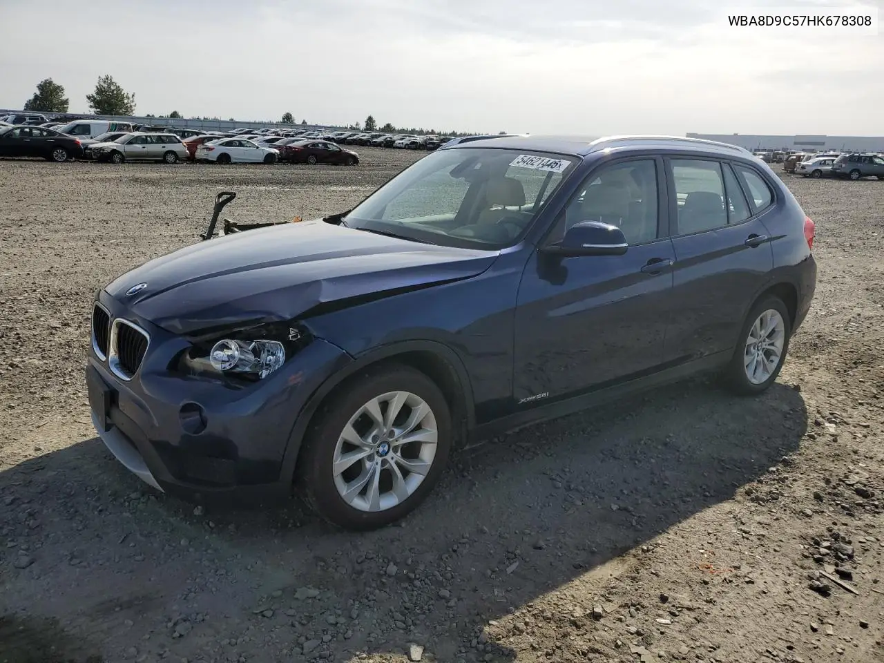 2014 BMW X1 xDrive28I VIN: WBAVL1C50EVR93100 Lot: 54798885