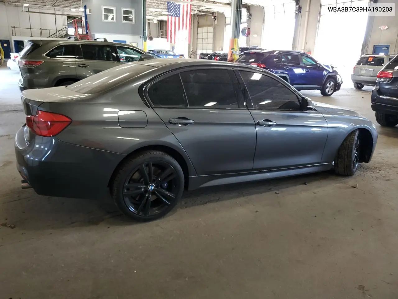 2017 BMW 340 Xi VIN: WBA8B7C39HA190203 Lot: 56627565