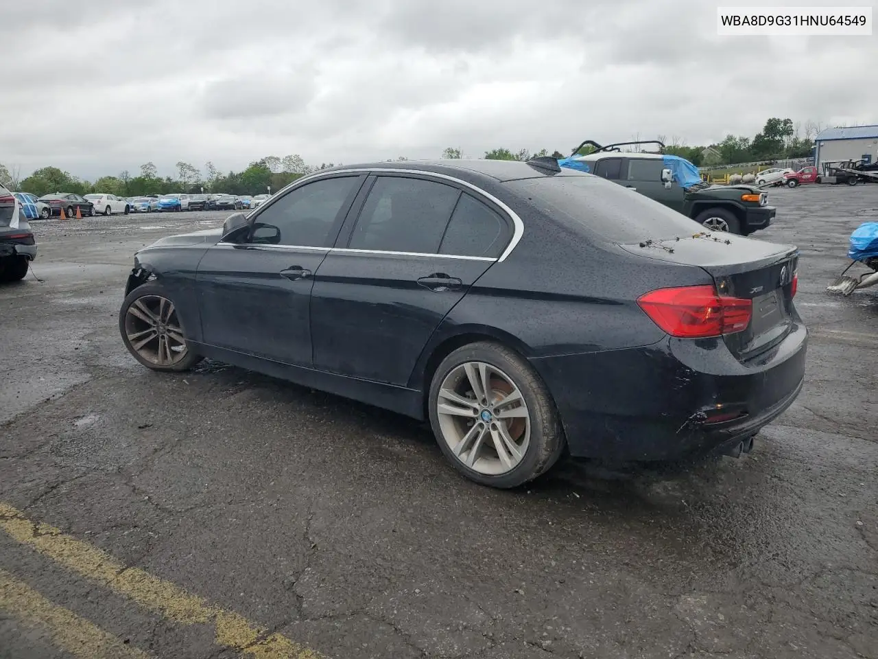 2017 BMW 330 Xi VIN: WBA8D9G31HNU64549 Lot: 56671855