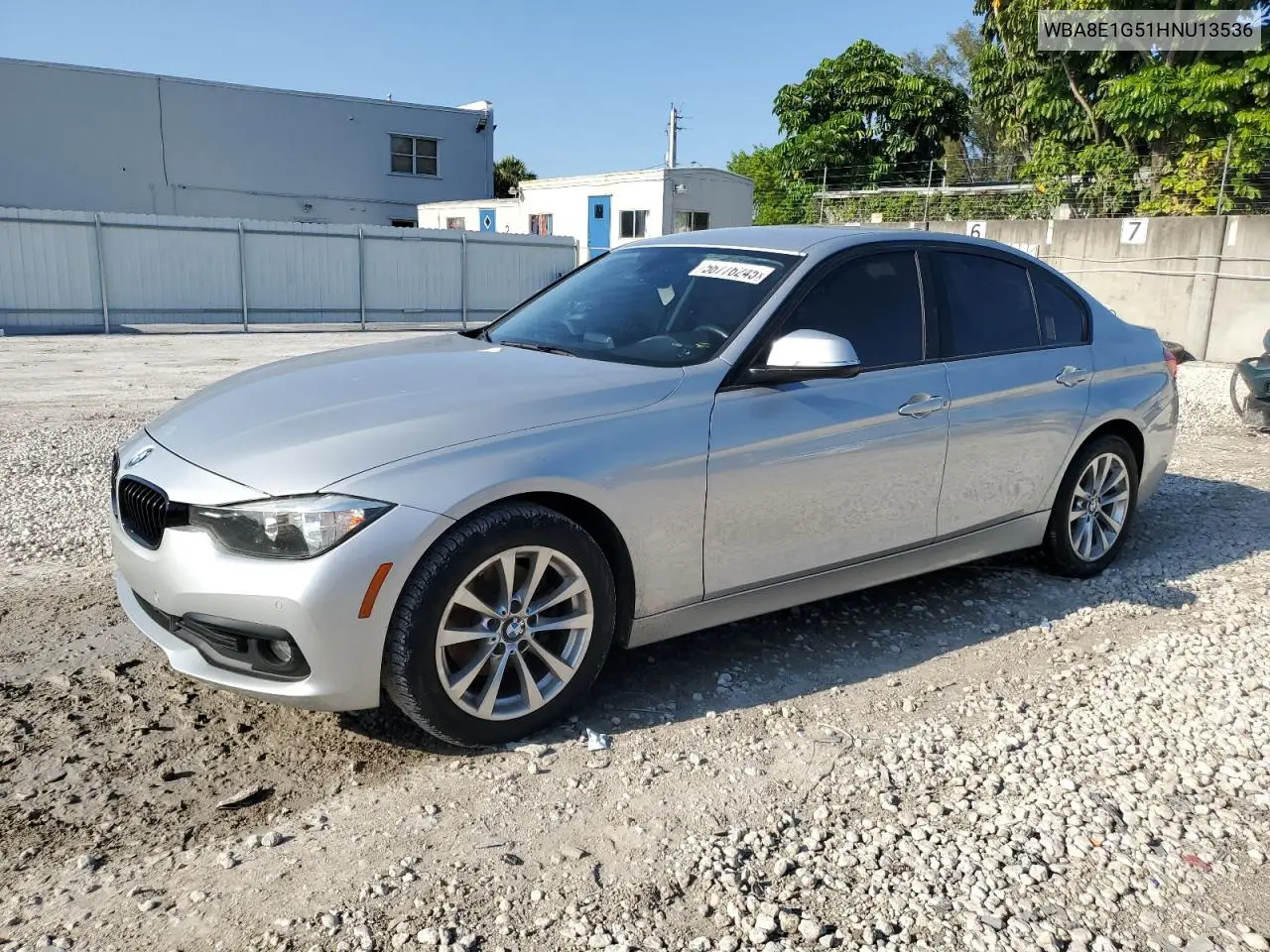 2017 BMW 320 I VIN: WBA8E1G51HNU13536 Lot: 56776245