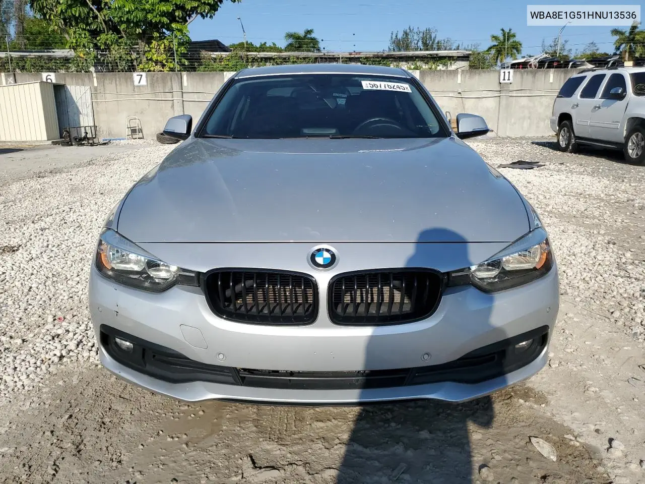 2017 BMW 320 I VIN: WBA8E1G51HNU13536 Lot: 56776245