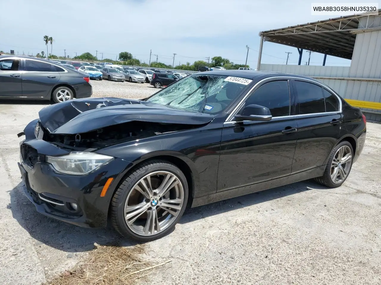 2017 BMW 340 I VIN: WBA8B3G58HNU35330 Lot: 57044725