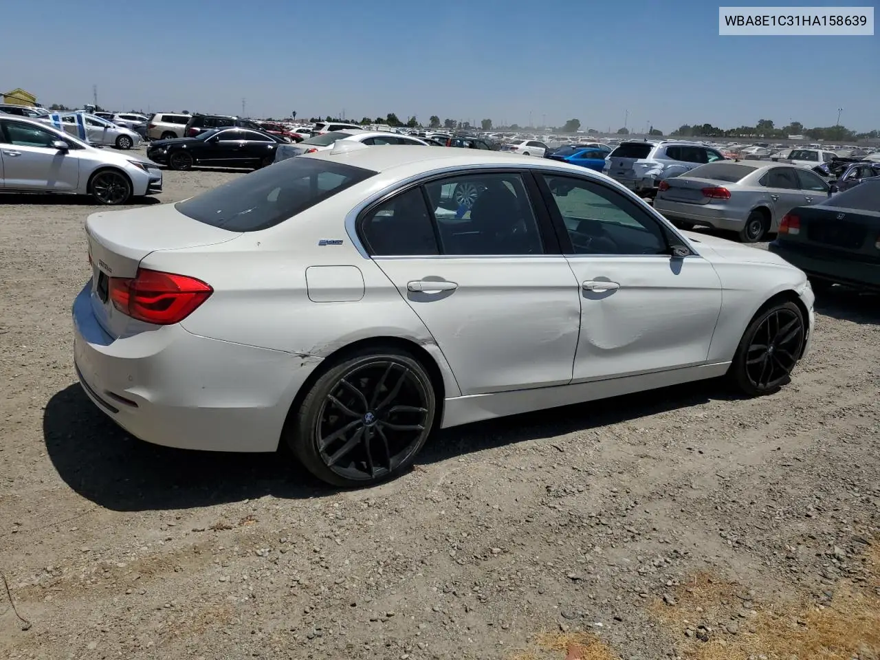 2017 BMW 330E VIN: WBA8E1C31HA158639 Lot: 62419055