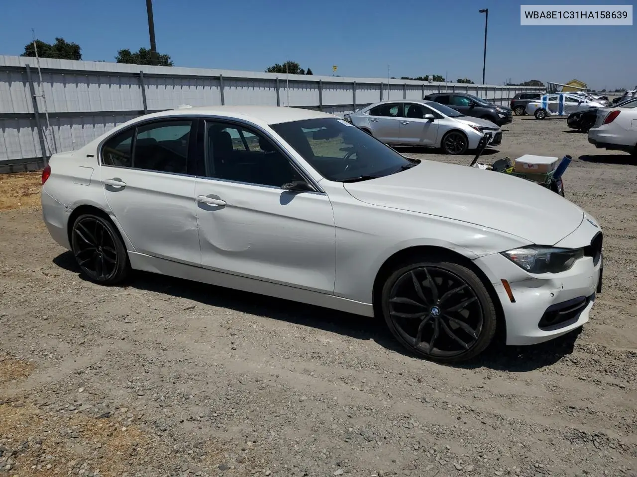 2017 BMW 330E VIN: WBA8E1C31HA158639 Lot: 62419055